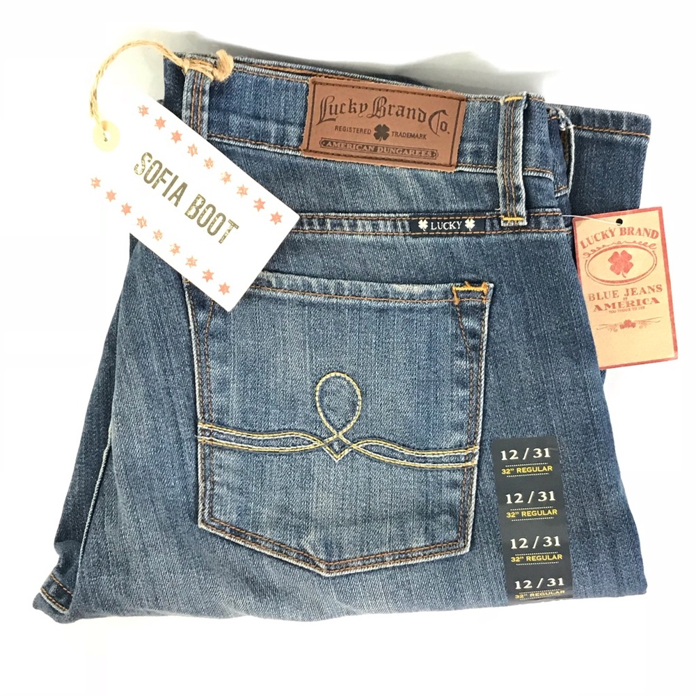 🍀 NEW Lucky Brand Jeans Sofia Boot Cut
